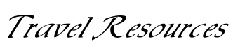 Travel Resources